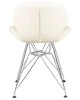 Купить Набор 2 шт Стул обеденный DOBRIN BUTTERFLY CHROME, ножки хром, цвет кремовый в интернет-магазине КупиКресла.ру