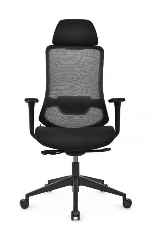 Эргономичные кресла - Кресло Genzo 8321H-BK Черный