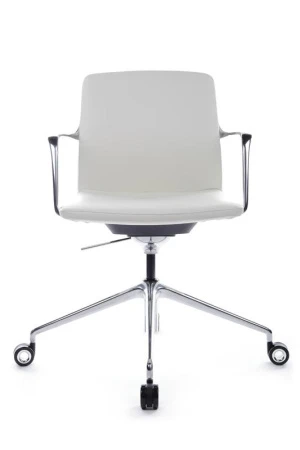 Кресла руководителя - Кресло Plaza-M FK004-B12 Белый
