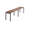 Бенч линейный на 2 рабочих места АМБЛ-003.60/антрацит