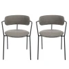 Комплект из 2-х стульев Ant букле серый