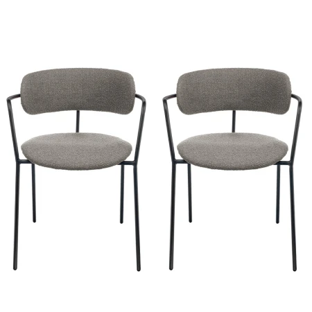Комплект из 2-х стульев Ant букле серый