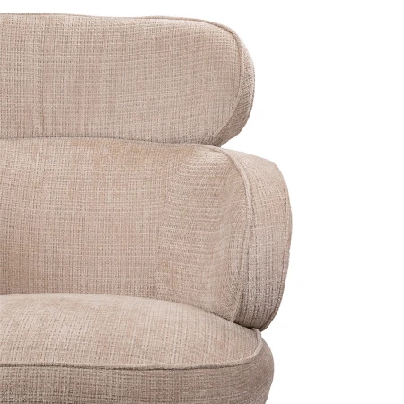 Купить Кресло KING кремовый, шенилл по низкой цене