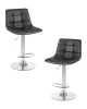 Набор 2 шт Стул барный DOBRIN TAILOR, чёрный