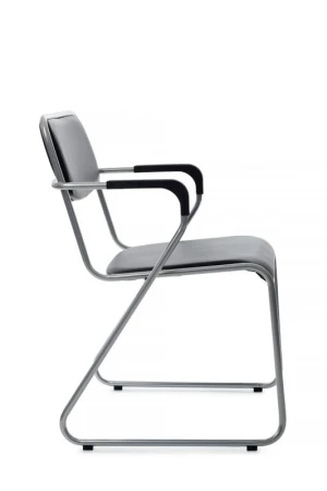 Кресло Nix Plus RCH OMKL-03 Черный/Металл окрашенный Хром