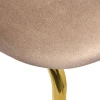 Купить Стул Elle латте с золотыми ножками по низкой цене