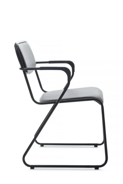 Купить Кресло Nix Plus RCH OMKL-03B Черный/Металл Черный по выгодной цене