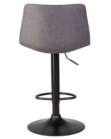 Купить Набор 2 шт Стул барный DOBRIN TAILOR BLACK, серая ткань (188-55) в интернет-магазине КупиКресла.ру