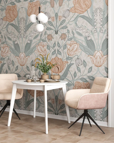 Купить Стол Rondo 100-135*100 белый по низкой цене