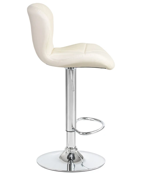 Стул барный DOBRIN BARNY, кремовый для кафе, ресторанов и кухни