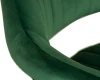 Купить Стул барный DOBRIN CHARLY BLACK, зеленый велюр (MJ9-88) по выгодной цене для кафе, ресторанов и кухни