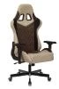 Кресла для геймеров - Кресло игровое Zombie VIKING 7 KNIGHT Fabric бежевый текстиль/эко.кожа с подголов. крестовина металл