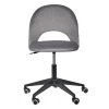 Офисные кресла - Стул Leo вращающийся на колесиках темно-серый
