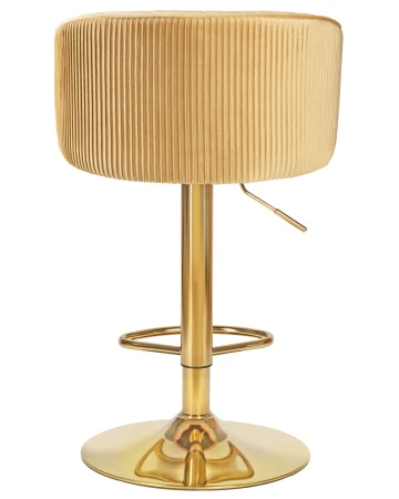 Купить Стул барный DOBRIN DARCY GOLD, песочный велюр (1922-3) по выгодной цене для кафе, ресторанов и кухни