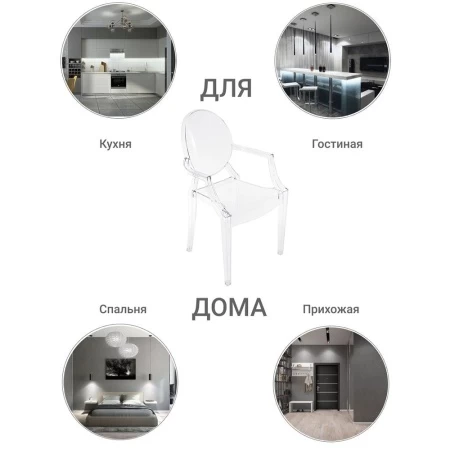 Купить Стул Louis Ghost прозрачный по низкой цене