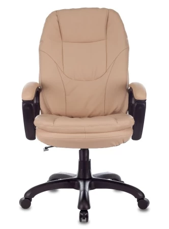 Кресла руководителя - Кресло руководителя Бюрократ CH-868N бежевый Or-14 эко.кожа крестовина пластик