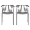 Комплект из 2-х стульев Venice светло-серый