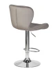 Купить Набор 2 шт Стул барный DOBRIN BARNY, серый велюр (MJ9-75) в интернет-магазине КупиКресла.ру