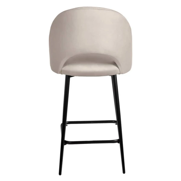 Стул полубарный Leo латте для кафе, ресторанов и кухни