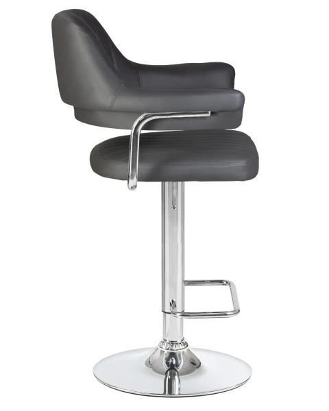 Купить Набор 2 шт Стул барный DOBRIN CHARLY, серый по низкой цене