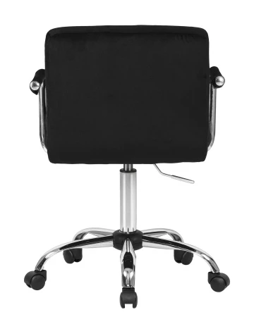 Офисные кресла - Офисное кресло для персонала DOBRIN TERRY, черный велюр (MJ9-101)