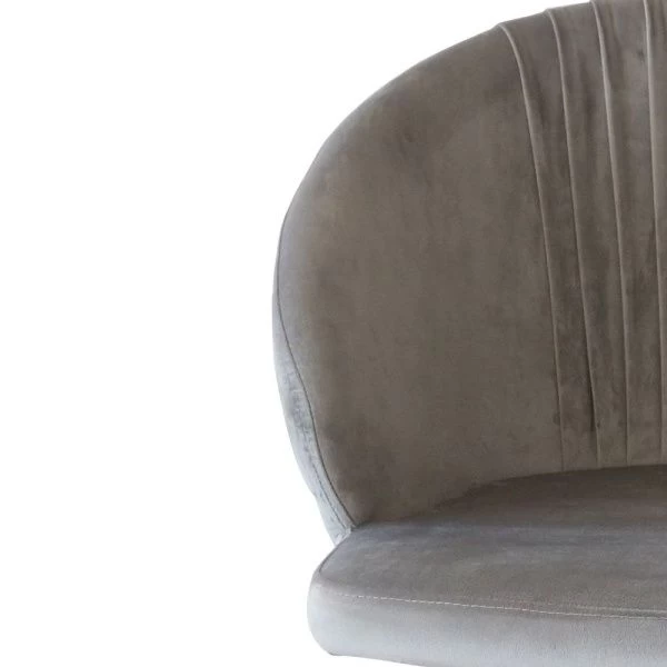 Купить Стул Verona Round вращающийся табачно-серый по низкой цене