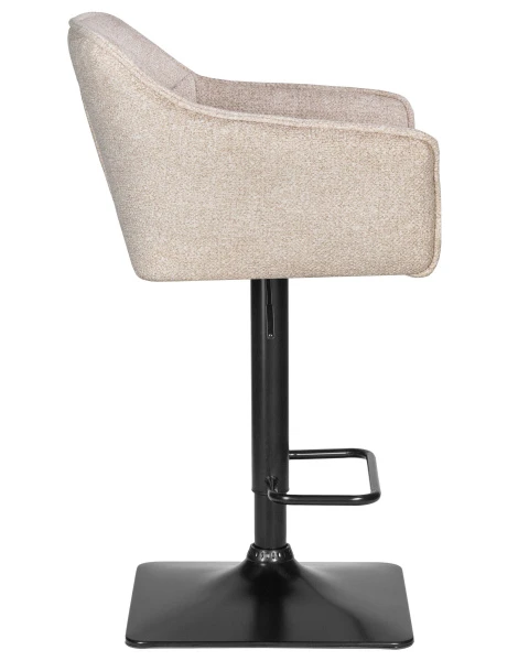 Купить Набор 2 шт Стул барный DOBRIN RALF, бежевый твид (LEO26) по низкой цене