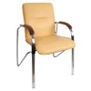 Офисный стул Samba (Самба) хром Nowystyl (V - Искусственная кожа ) V 17 бежевый