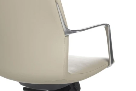 Кресла руководителя - Кресло Plaza FK004-A13 Светло-серый