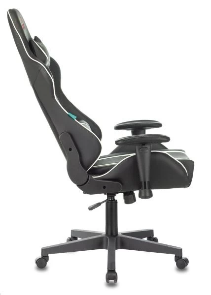 Кресло игровое Zombie A4 черный/белый искусственная кожа с подголов. крестовина пластик | Купить в КупиКресла.ру