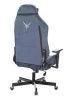 Кресла для геймеров - Кресло игровое Knight N1 Fabric синий Light-27 с подголов. крестов. металл