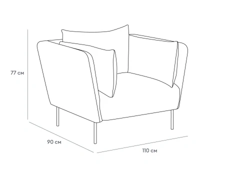 Купить Кресло Copenhagen по низкой цене