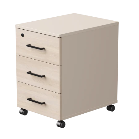 Тумба мобильная Everprof EVO (ЭВО) 406х540х608 Кашемир/Кашемир/Дуб Соната