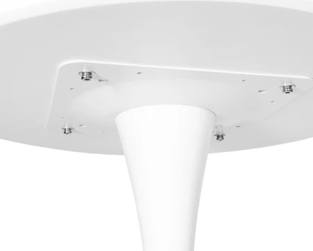 Купить Стол барный MIA BAR, белая столешница, белое основание по низкой цене