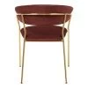 Купить Стул Turin терракотовый с золотыми ножками в интернет-магазине КупиКресла.ру