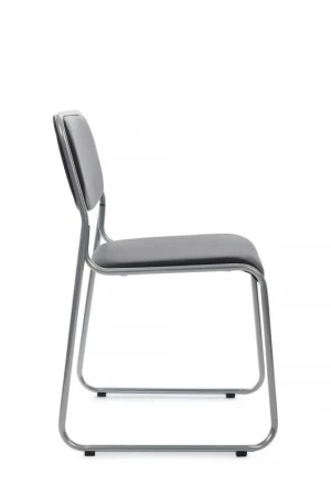 Кресло Nix RCH OMKL-01 Черный/Металл окрашенный Хром для посетителей и сотрудников фото