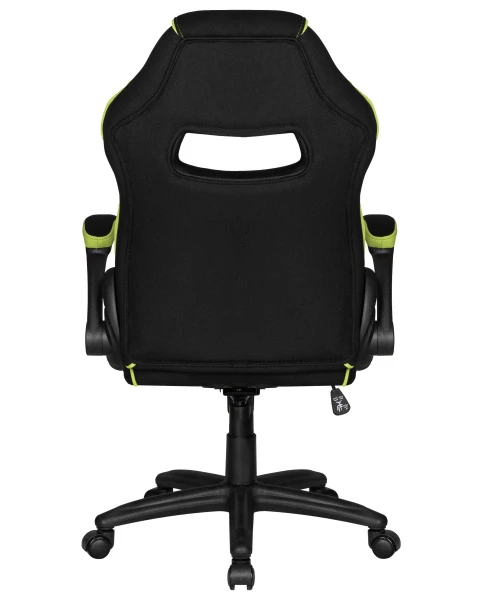 Кресло игровое DOBRIN RICK, черно-светло-зеленая ткань | Купить в КупиКресла.ру