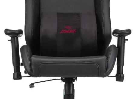 Кресла для геймеров - Кресло игровое Zombie HERO BATZONE PRO черный искусственная кожа с подголов. крестовина пластик