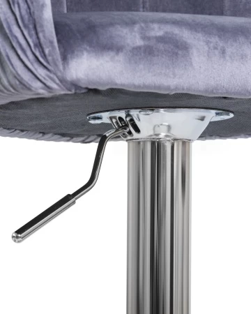 Стул барный DARCY (серый велюр (1922-19))