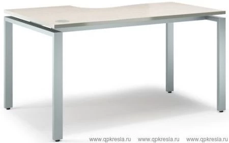 Стол эргономичный на металлокаркасе V-1.5.1М левый