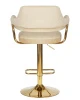 Купить Стул барный DOBRIN CHARLY GOLD, бежевый велюр (MJ9-10) по выгодной цене для кафе, ресторанов и кухни