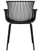 Купить Набор 4 шт Стул обеденный DOBRIN ROSS, черный (B-03) без подушки в интернет-магазине КупиКресла.ру