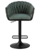 Купить Стул барный DOBRIN LEON, зеленая ткань (LAR 275-23) по выгодной цене для кафе, ресторанов и кухни