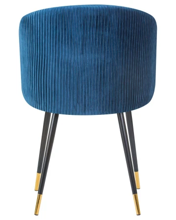 Купить Стул обеденный DOBRIN MARY, синий велюр (1922-20) в интернет-магазине КупиКресла.ру