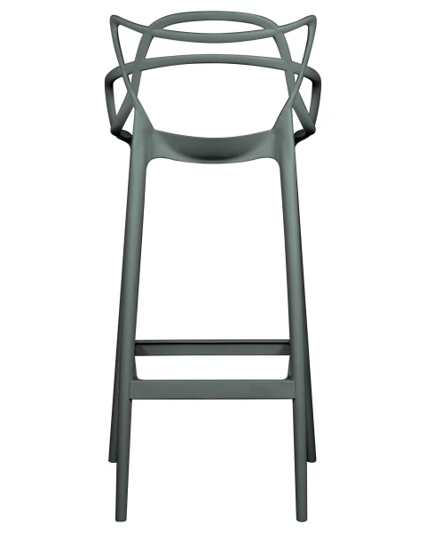 Купить Набор 4 шт Стул барный DOBRIN MASTERS BAR, тёмно-серый (GR-04) по низкой цене