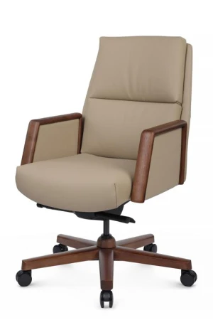 Кресла руководителя - Кресло Franco-M B2415-1 Светло-бежевый