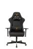 Кресло игровое Knight ARMOR черный ромбик эко.кожа с подголов. крестов. металл
