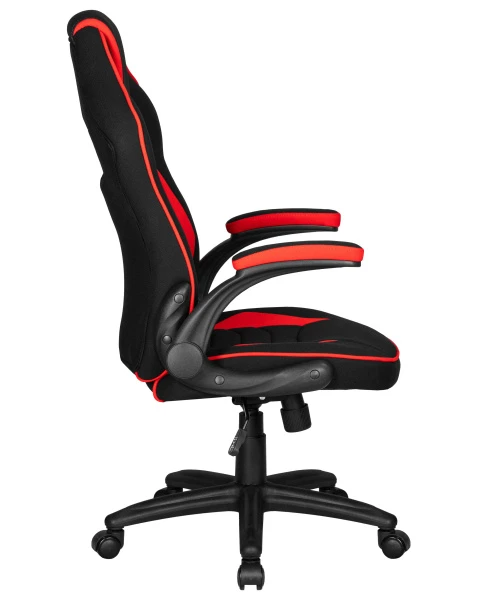 Кресло игровое DOBRIN RICK, черно-красная ткань | Купить в КупиКресла.ру