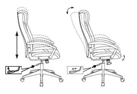 Кресла для геймеров - Кресло игровое Zombie Viking-8 черный/красный искусственная кожа крестовина пластик