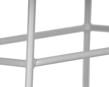 Купить Стул барный DOBRIN FRANK, светло-серый по выгодной цене для кафе, ресторанов и кухни